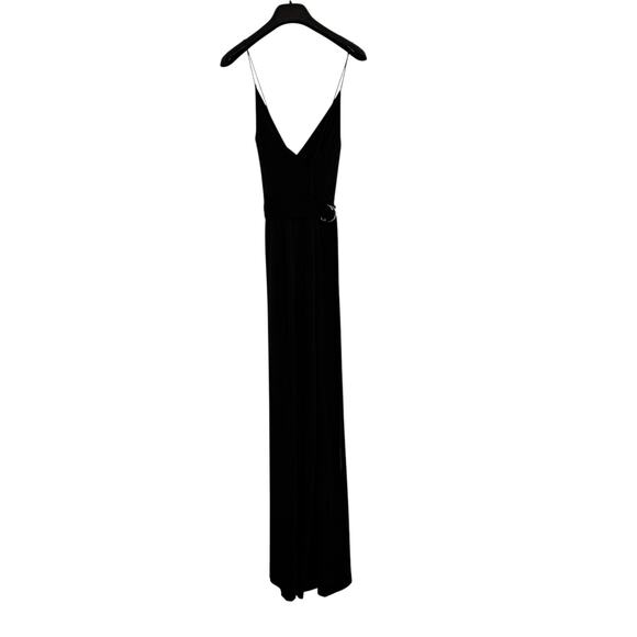 Alexis Black Wide Leg Backless Jumpsuit Size Medium - Picture 4 of 12